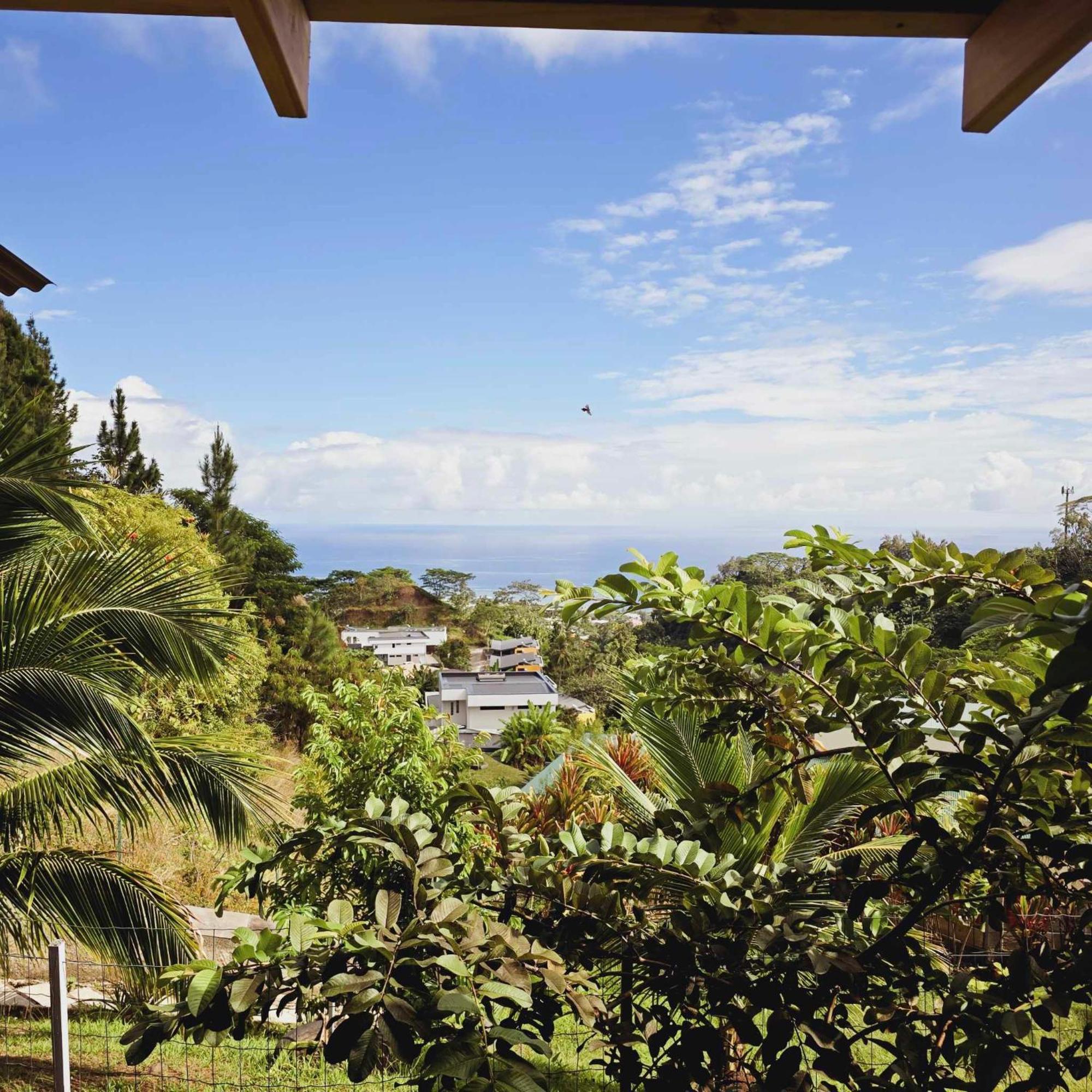 Fare Toahana, Accommodation With A Ocean View Faaa Exterior foto
